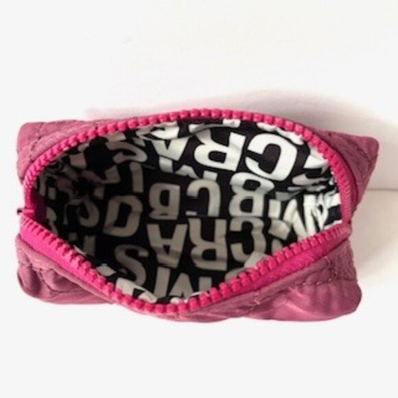 Marc Jacobs Quilted Pouch Burgundy ( New with Tag ) - Picture 7 of 8